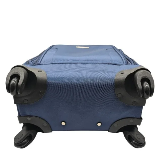 Samsonite Underseat Carry-On Spinner Luggage USB Port Blue One Size Travel